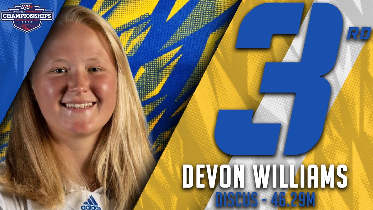 Devon Williams reaches 46.29m in the discus for an NCAA Division II Provisional mark and a third-place finish! 

#GoJavelinas