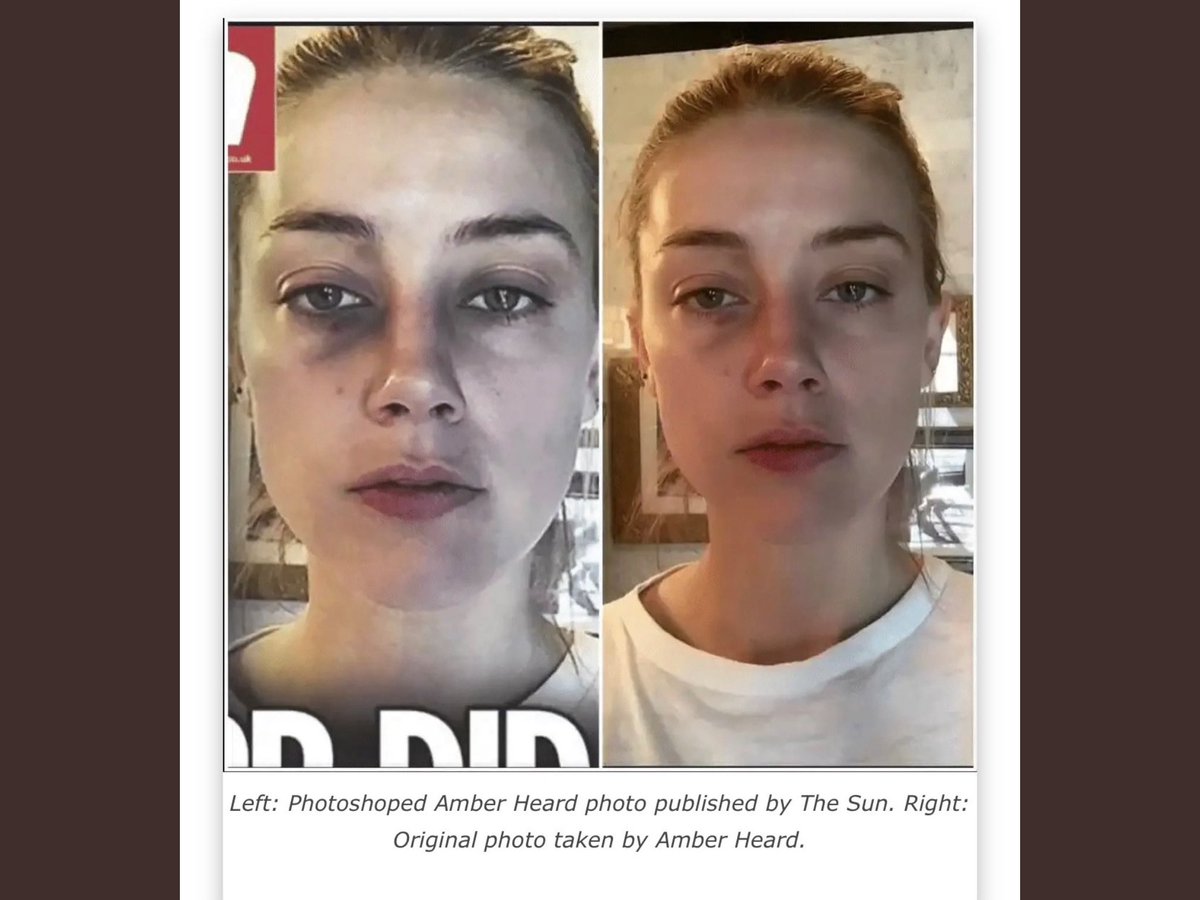MichB2mrs's tweet photo. @DrProudman Remember it well Dan Wootton wrote an awful article about her  in The Sun the same Dan Wootton that called Johnny a wife beater. The pictures didn’t look believable so The Sun photoshopped them. https://t.co/TMQAvw7ePw