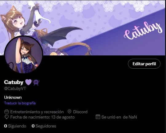Catuby_'s tweet photo. Tú no puedes saber lo que es el miedo si nunca viste tu perfil así: https://t.co/WU3lYUqI0L