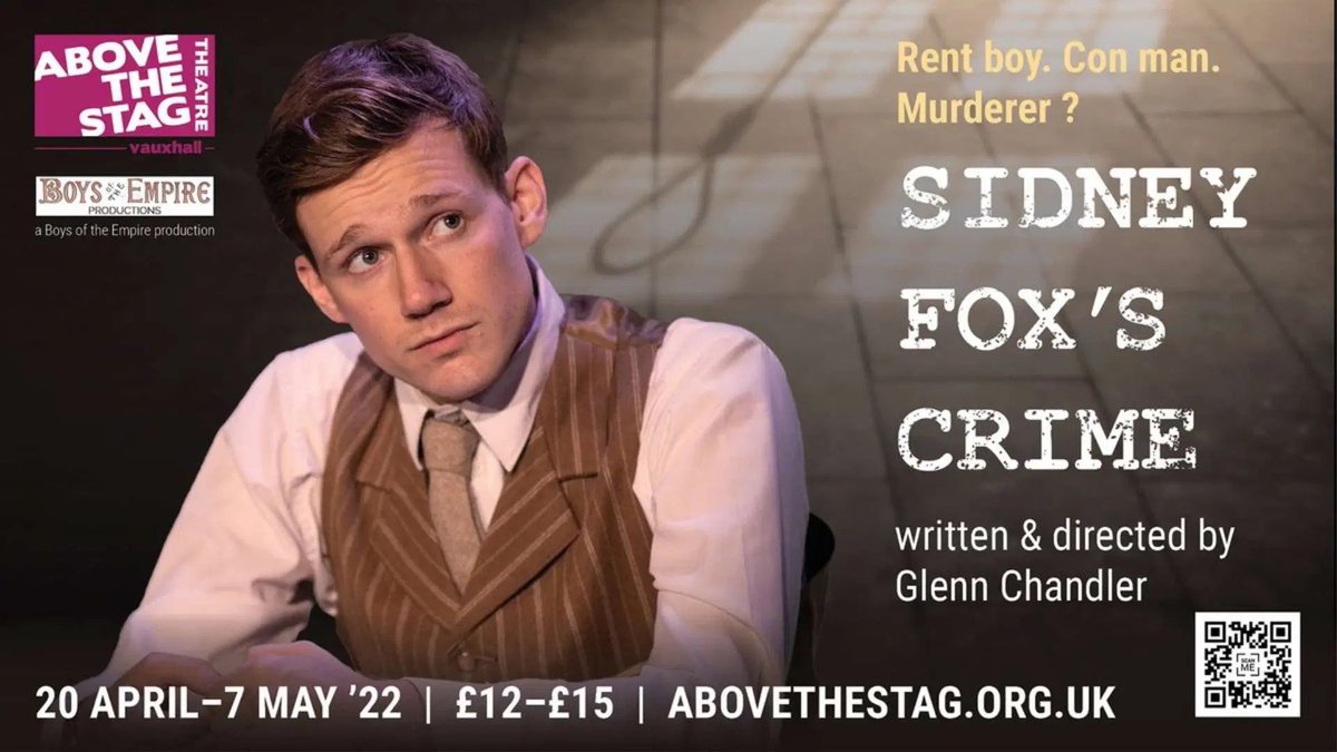 Michael Yale (@michaelgyale) on Twitter photo #SidneyFoxsCrime compelling new writing from <a href="/boteproductions/">Glenn Chandler, as Boys of the Empire Productions</a> <a href="/abovethestag/">Above The Stag</a> Sharply observed theatre and brilliantly performed <a href="/curry_markcurry/">Mark Curry</a> <a href="/MandTweets/">Amanda Bailey</a> @Seb_Calver. Wish I’d seen it earlier so I could recommend as only 2 perks left. Go! #SidneyFoxsCrime compelling new writing from <a href="/boteproductions/">Glenn Chandler, as Boys of the Empire Productions</a> <a href="/abovethestag/">Above The Stag</a> Sharply observed theatre and brilliantly performed <a href="/curry_markcurry/">Mark Curry</a> <a href="/MandTweets/">Amanda Bailey</a> @Seb_Calver. Wish I’d seen it earlier so I could recommend as only 2 perks left. Go!