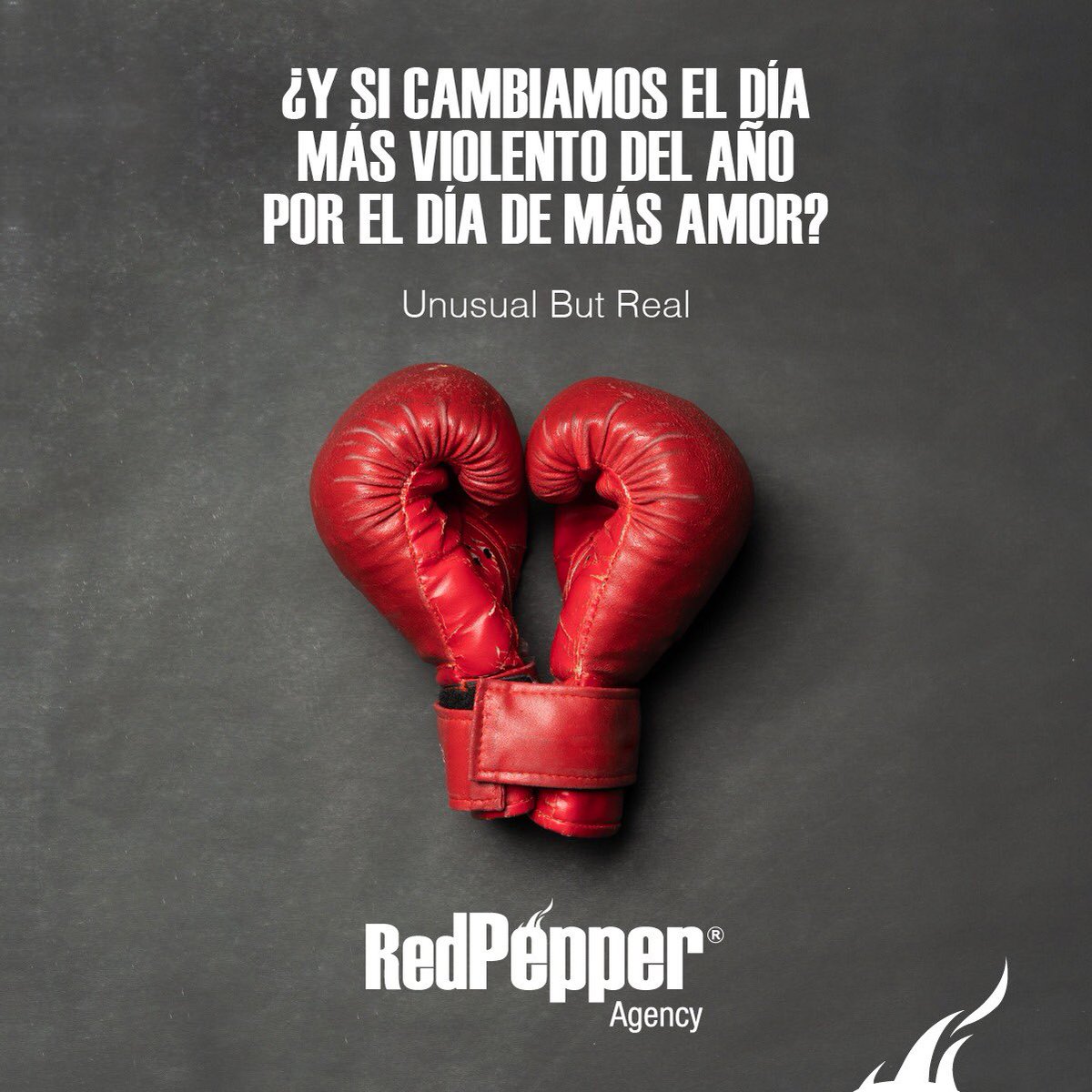 RedPepperAgency's tweet photo. Hagamos que todos lo sepan. Esta es nuestra propuesta. #DíaDeLaMadre #UnusualButReal https://t.co/S4TSSySg1H