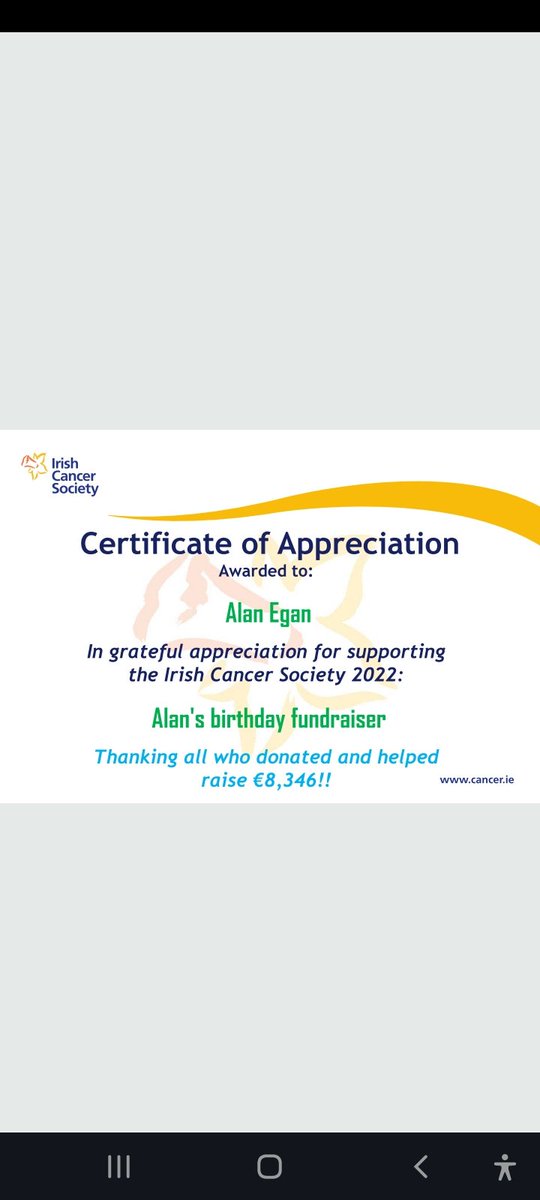 AeRepairs's tweet photo. Hi every one 
This was the offical amount  E8,346 .
Donated by ye thanks so much everyone it well help so many in their time of need . And rised so much awareness by sharing your donation.
Thanks again https://t.co/HUhCRnyJkg