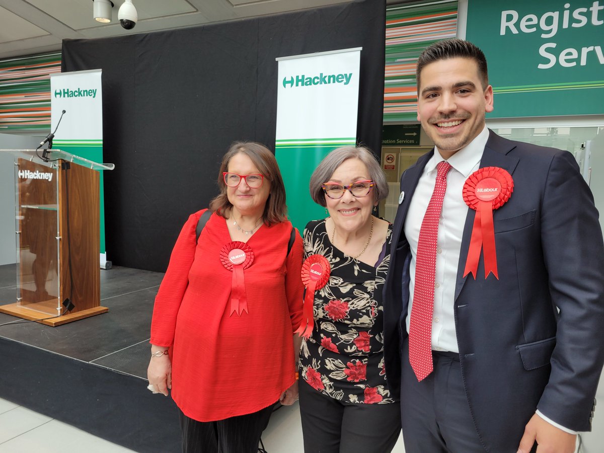 AliHenrySadek's tweet photo. It's an honour to be elected as a Labour Councillor in King's Park, Hackney.  All the better to be on my 30th birthday!  Can't wait to get started🌹

@KingsParkLabour https://t.co/VDVfyMgcwg