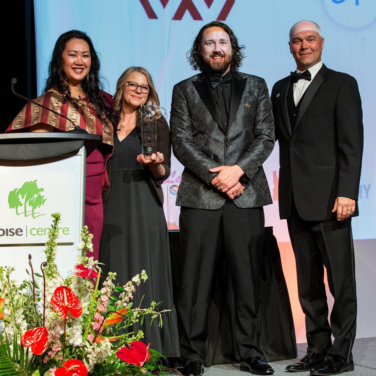 IdahoMID's tweet photo. These are the HEARTbeats of Idaho! Cushing Terrell @Cushing_Terrell received this special HEART Award from the Idaho Museum of International Diaspora @IdahoMID on April 30, 2022. #LearnDiscoverExplore at https://t.co/nXFZBIUHg7. https://t.co/f4LYggdVTg