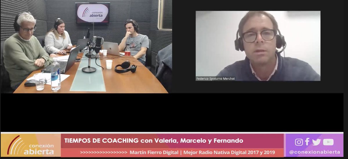 tiemposcoaching's tweet photo. @fspotu  de @Inmulaorg  les contó a @ValeriaDantoni y @fernandorodeles  sobre la importancia de la escucha en el trabajo que realizan en la fundación: "La escucha activa es vital y es lo que hace la diferencia en una conversación; es lo que cambia realmente un resultado" https://t.co/sATulqon7c