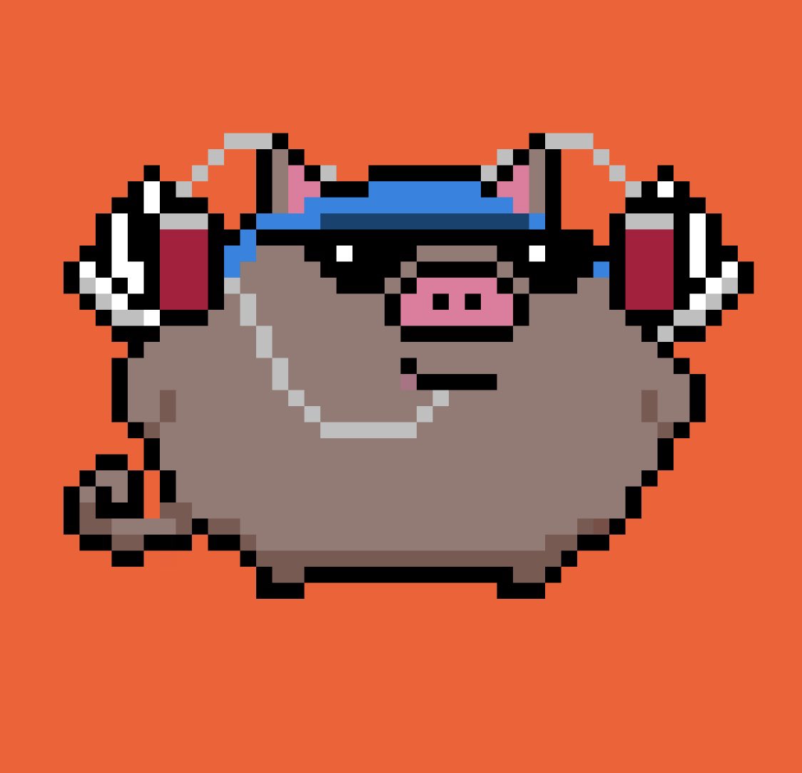 Slickrick594's tweet photo. @TheDegenesse We’re always chillin @PixelPigsNFT https://t.co/nXkKA4He5q