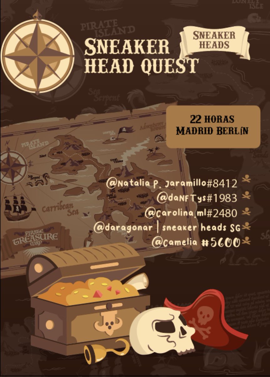 daNFTys's tweet image. Creating community with our friends from the general chat with our activity.  Spanish + English = SneakersHeads 🚀😍 @ill_lawi @Faresben_eth @officialqaspa @SamcanOfficial @Drgnr1 @hannover516 @Carolina_L14 @NataliaPrezJ1 @sneakerheadsoff 
 #makecommunity  #sneakersheads  #NFT 🔥