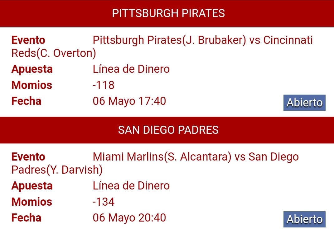 mrpickman31's tweet photo. Aquí👇 les dejo este parlay ganador  de⚾
Buena vibra a todos
#LetsGoBucs #TimeToShine https://t.co/vyD3PGFyfZ