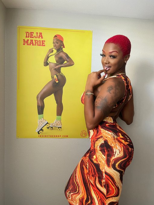 3 pic. Pre-orders begin TODAY ? head to my Instagram to join the giveaway! @itsdejamarrrie https://t