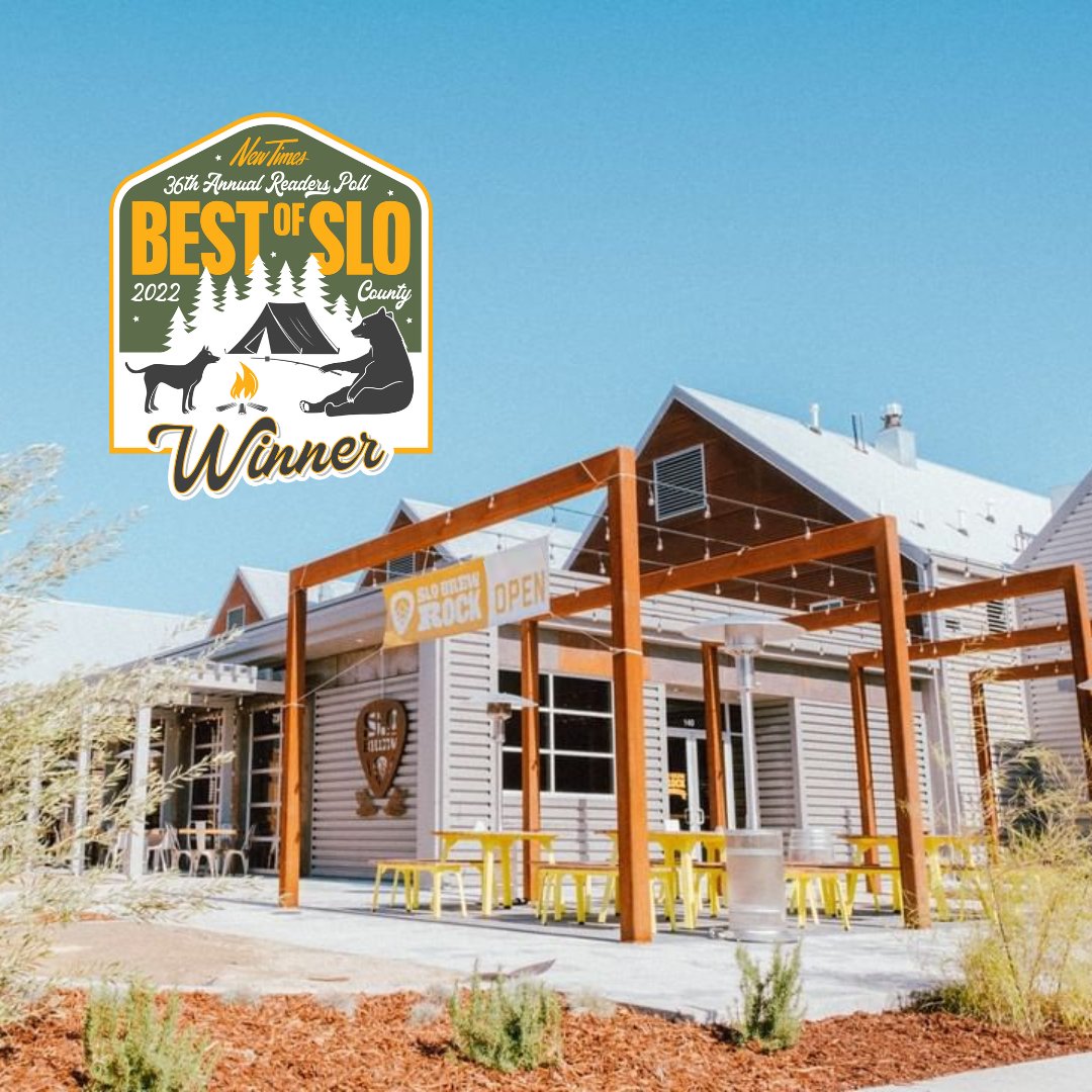 slobrew's tweet photo. We are so honored and humbled to announce that we won FOUR "Best of SLO" awards from @newtimesslo ! ✨

We couldn't claim this without the support from all of our wonderful staff and our loyal customers. Thank you for making this happen! Cheers 🍻 https://t.co/S4cqxP5J2l