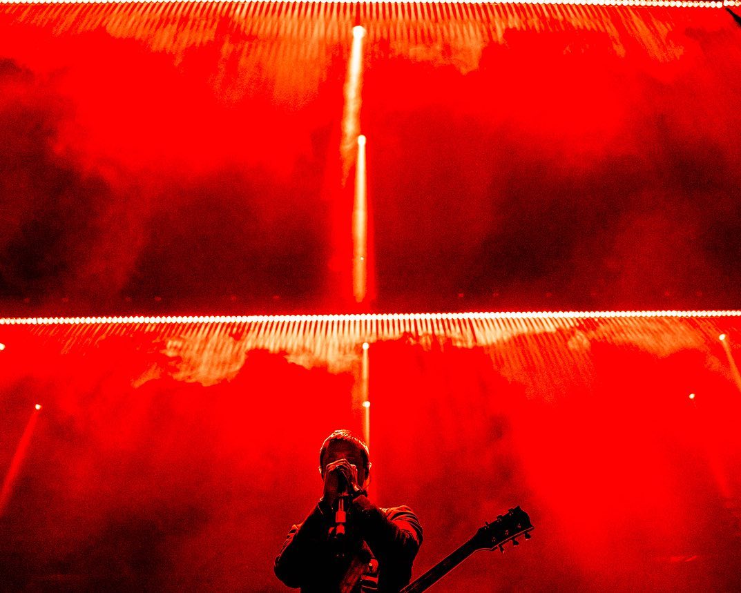 Interpol's tweet photo. We had a lot of fun in Chicago last night, Detroit, you're up! [📸: Laura Lee Buhman] https://t.co/cXUzjJmf62