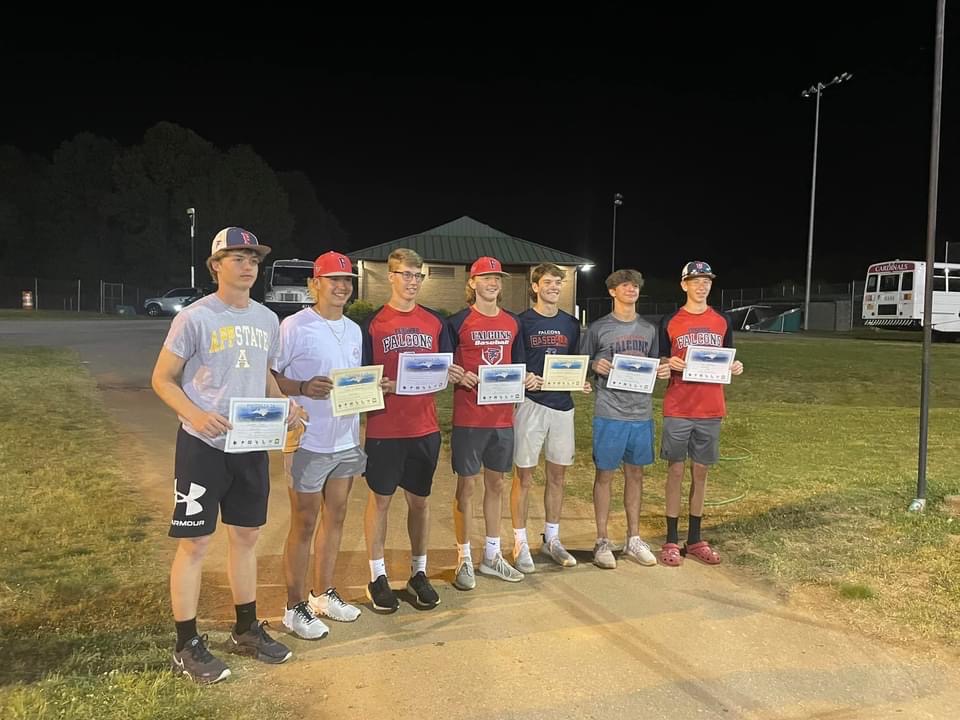CoachJackMoss's tweet photo. Congratulations to these fine young men.

All Conference - Logan Beane, Cannon Doub, Thomas Conrad, Nick Weisner 

All Conference Honorable Mention - Dawson Graham, Chase Smitherman 

All Tournament Team - Spencer Hodges

You have represented Forbush well! https://t.co/0odh5NLPCI
