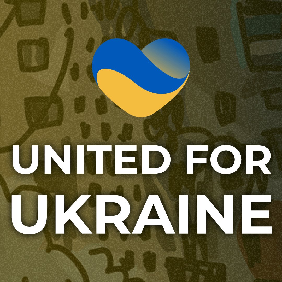 United for Ukraine NFT tweet media
