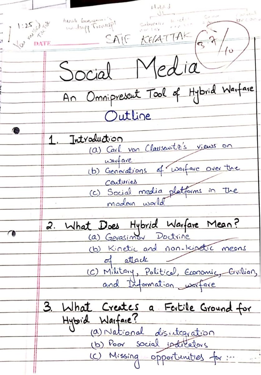 Staysaiff's tweet photo. Since I'm frequently being asked in chats to share sample outlines for the #CSS Essay, I'm sharing one here with open access: https://t.co/JC6zaWWxcW