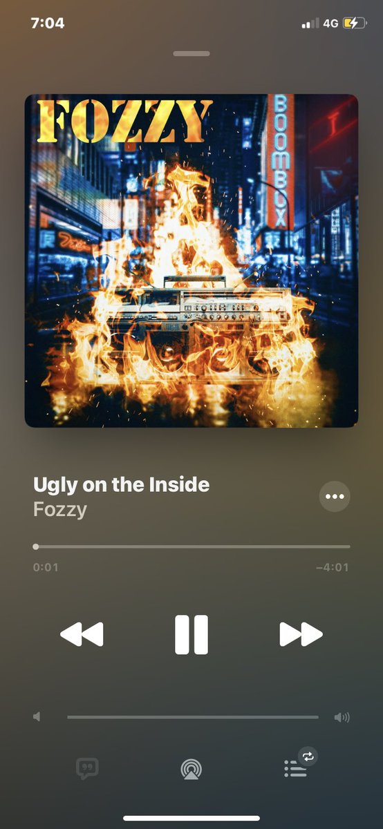 Cannot tell you how many times I’ve listened to this album today! Been counting the days down since the early show in @O2Islington, such a Insaine album ! @FOZZYROCK @IAmJericho  #Boombox 🎸 🤟🥁