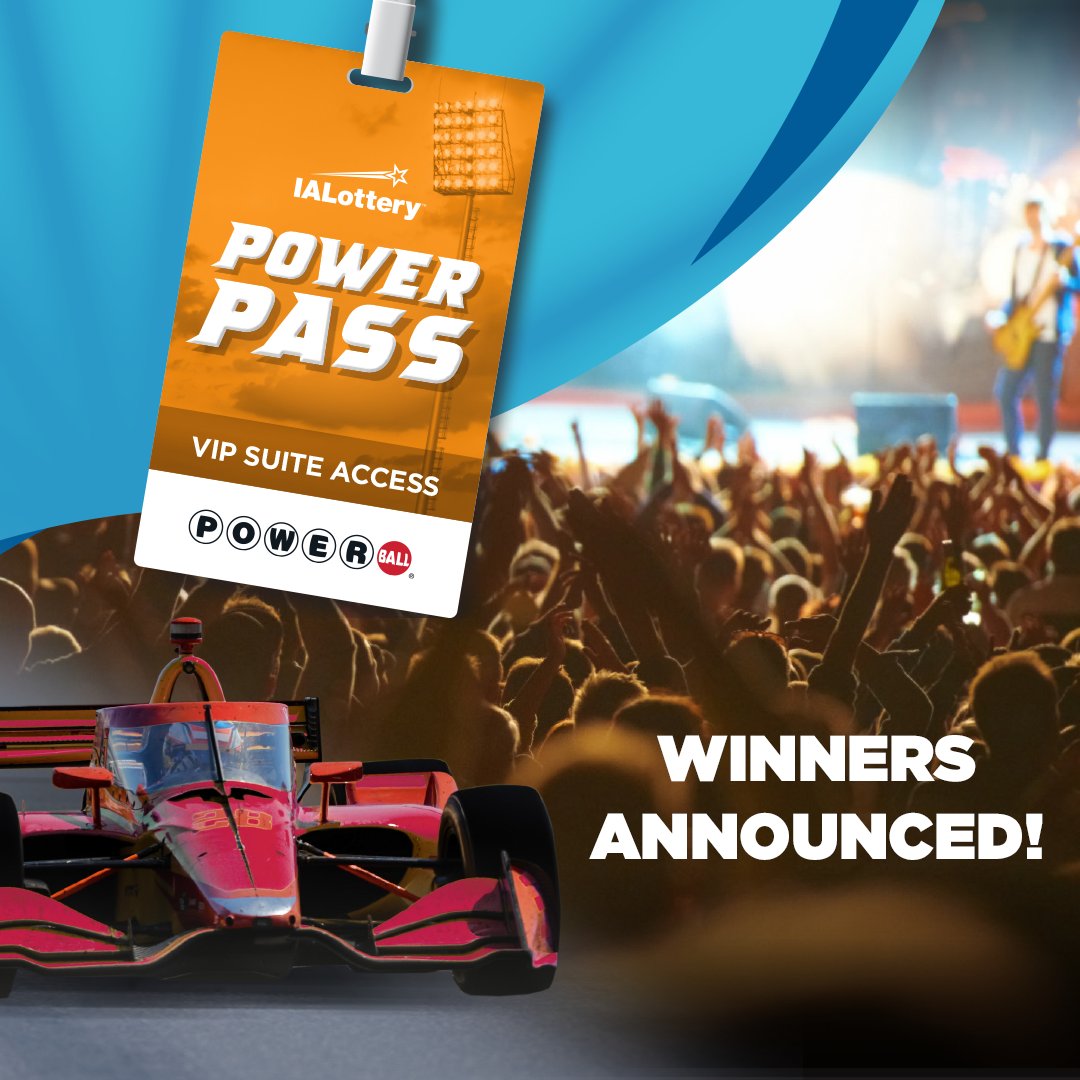 Congrats to our Powerball INDYCAR Race Weekend and Prize Zone winners! See who won at the links below.

Powerball winners: https://t.co/7Q15K0nNB3

Prize Zone winners: https://t.co/FK2kFa6Fn5 https://t.co/cXwWxO4oXI