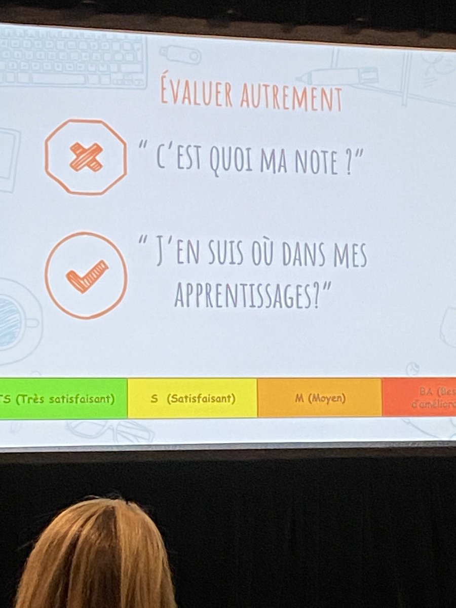 nathcouz's tweet image. Échelle d’évaluation avec grilles descriptives : pour plus d’objectivité et une rétroaction plus spécifique sur les besoins d’apprentissage des élèves #evalchange #sommet2022