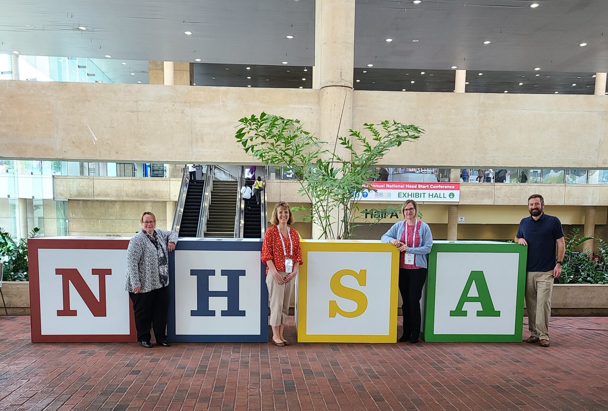cscinc_org's tweet photo. Deidra Vachier, CEO/President; Sandra Genzel, Vice President of Preschool Services; Dana Henry, Director of Early Head Start, and Blake Ritchey, Vice President of Human Resources, attended the 2022 @NatlHeadStart Conference in Baltimore this week!
@HeadStartgov
#NHSAConference https://t.co/Q3wAnTy4Uh