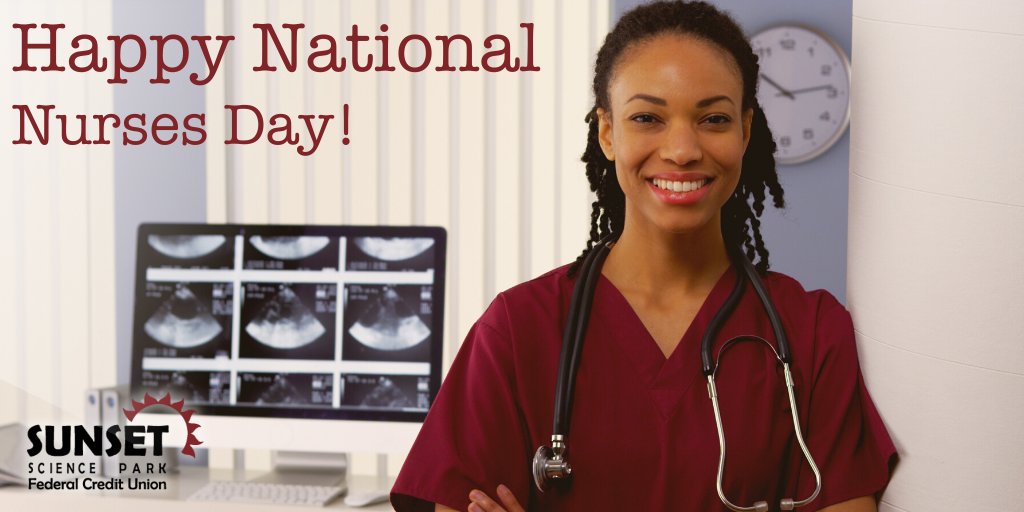 SunsetCU's tweet photo. "Save one life, youβre a hero. Save a hundred lives, youβre a nurse.β - Unknown.β€οΈ Nurses are the backbone of our healthcare system and we at #SunsetFCU are tremendously grateful for everything they do. π Happy National Nurses Day! π€
#SimpleToSwitch #KeepPortlandWeird #PDX https://t.co/X0kmGfDboa