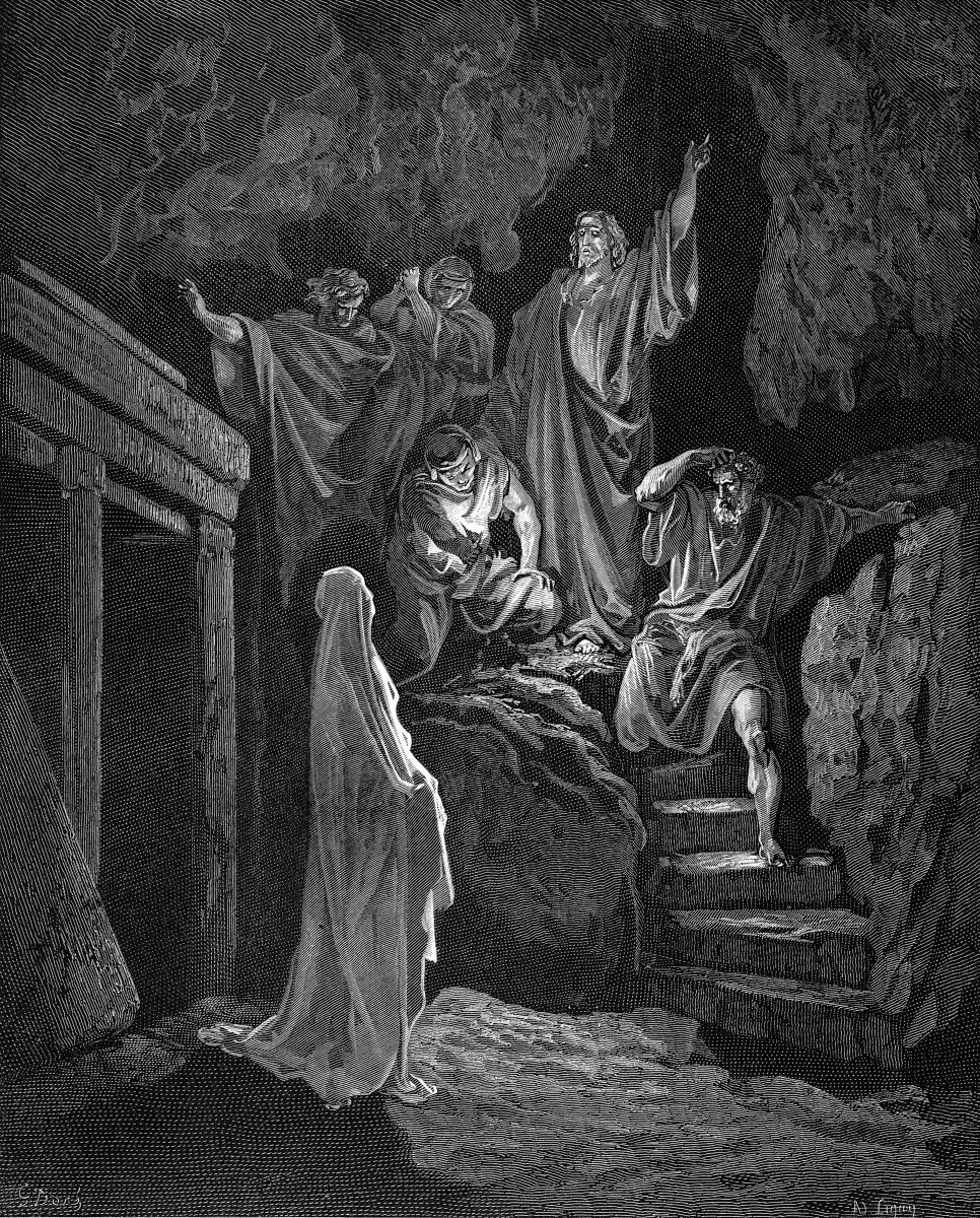 To behold the rising of Lazarus was a miracle. A man dead and reborn in his own flesh. One can wonder what power the soil of his tomb holds.
