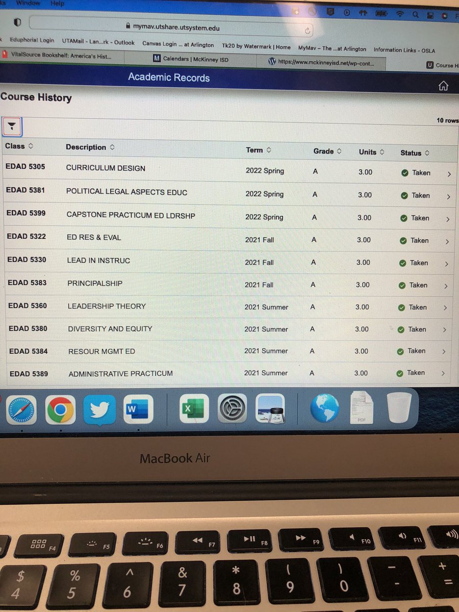 LandrithMNHS's tweet photo. This makes it official…

4.0 GPA for the Masters Degree.  Graduation is in a week. https://t.co/QeAJIylt6w