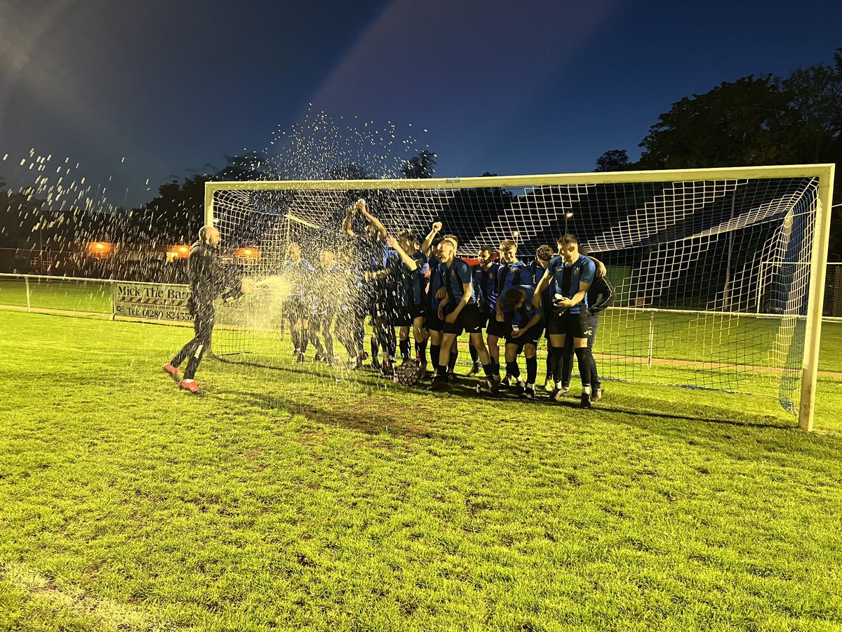 NBSPDevs's tweet image. RESULT! ⚫️🔵

And that’s the League and Cup double. 

We went on to beat @WanderersMk 5-1 in the intermediate divisional trophy. 

Goals:- 
Luke Burrows⚽️⚽️⚽️
Ashley Dumbleton⚽️
Jack Leask⚽️ 

MOM🏆Liam Clarke 

Some big news incoming in preparation for next year👀

UP DA HAM 🍖