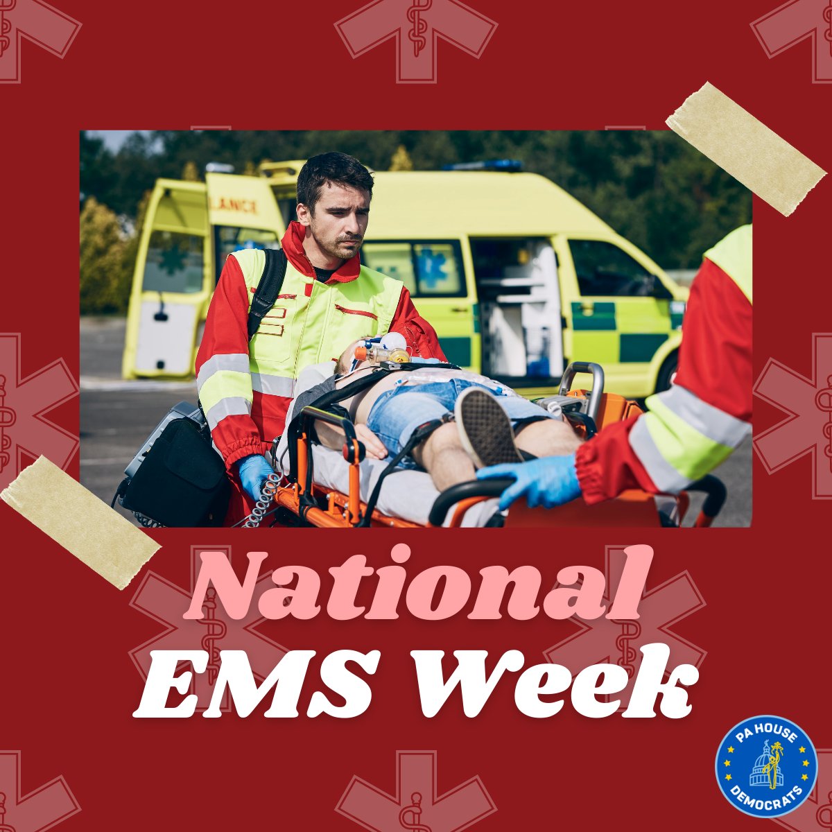 EMS providers' importance to our communities cannot be overstated. Their presence during an emergency is often the difference between life and death.

For their skills, passion, dedication, and caring, we thank EMS providers this week, and every week!

#NationalEMSWeek