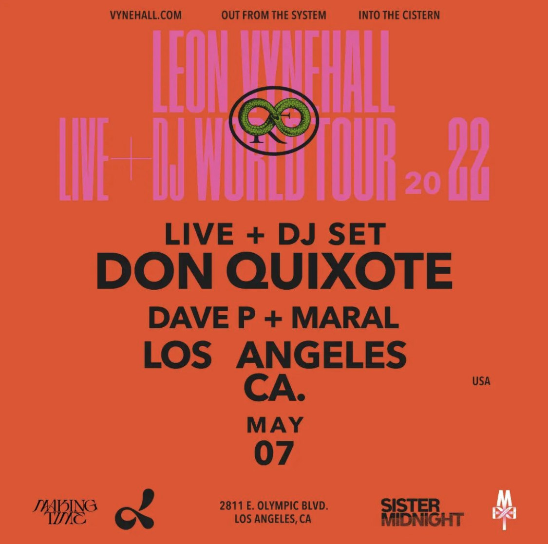 Leon @vynehall performs Live & DJ under one roof for the first time in North America this weekend ➜ dice.fm/event/kqk8p-ma…