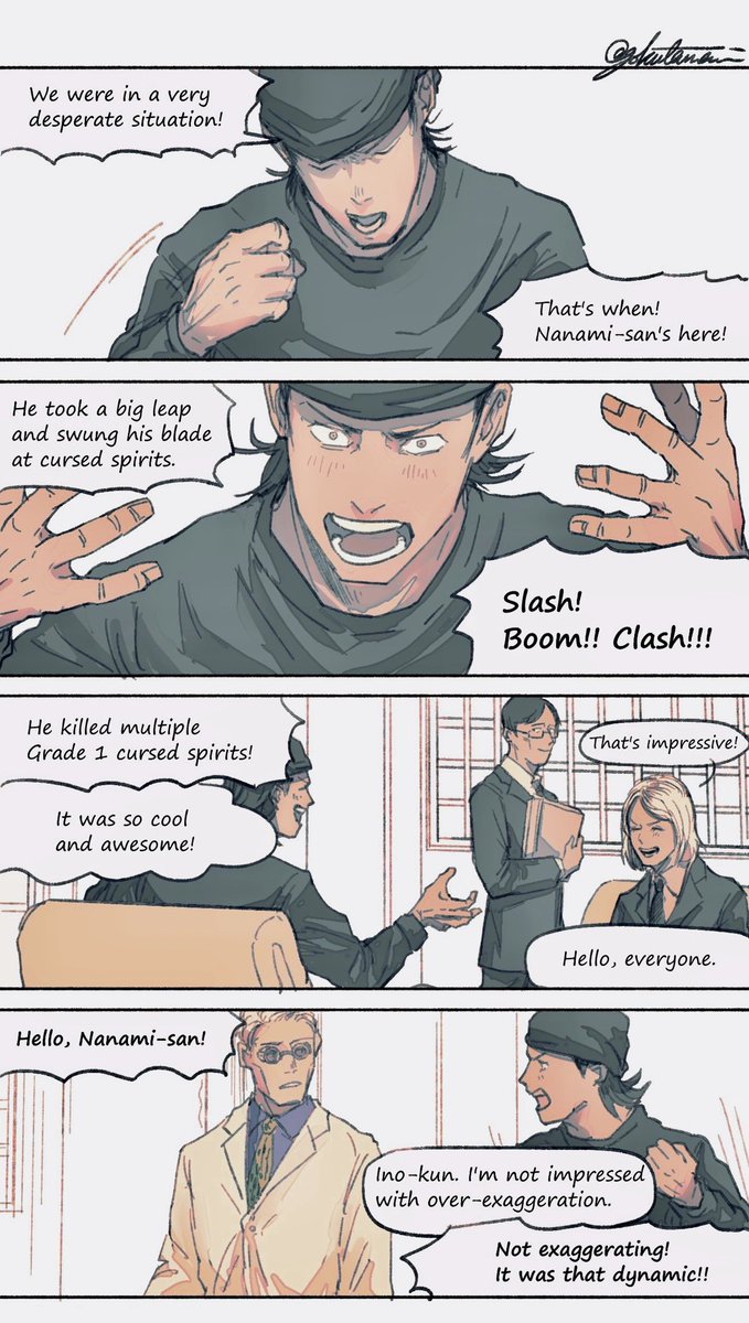 Ino after helping Nanami with his mission(ENG) 
