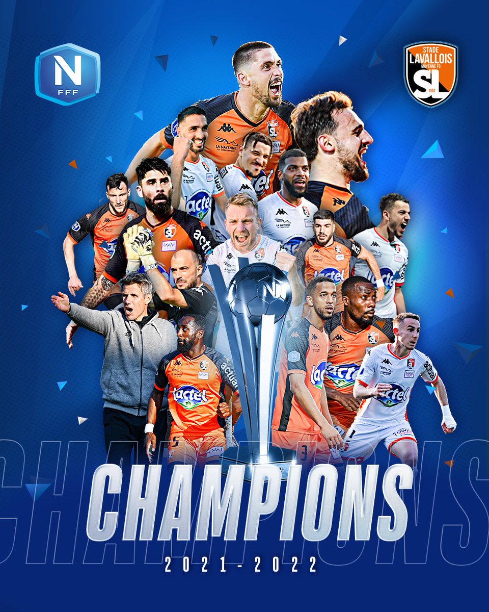 Les Tangos sont 𝑪𝑯𝑨𝑴𝑷𝑰𝑶𝑵𝑺 de #NationalFFF ! 🏆🔥

Quelle saison du <a href="/stadelavallois/">Stade Lavallois</a> 🙌