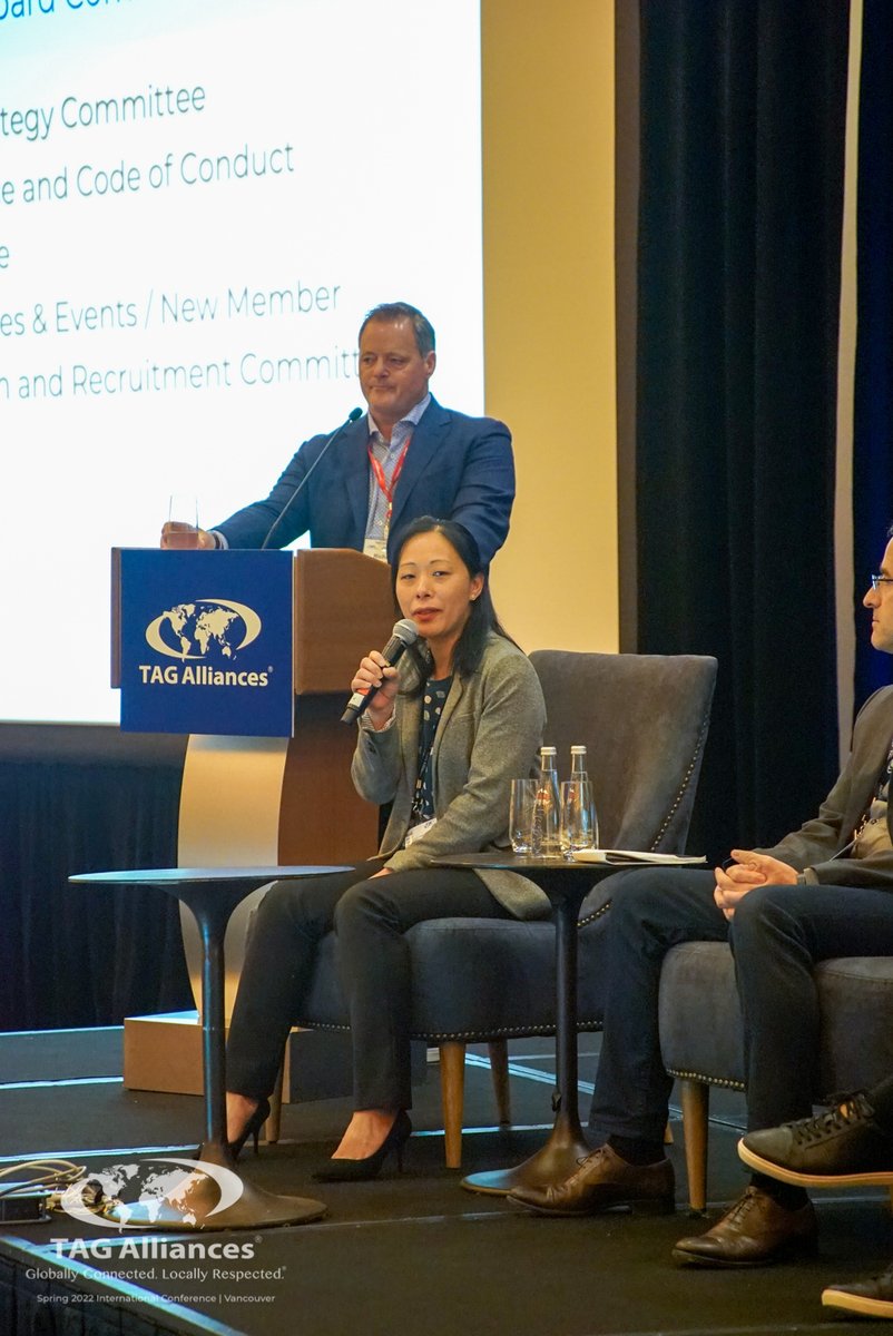 tagalliances's tweet photo. Advisory Board members providing an update on the organization to members in #TAGVancouver.

@RichardAttisha @SpencerFane @FinemanWest @CoblentzLaw https://t.co/DDjitnU6JC