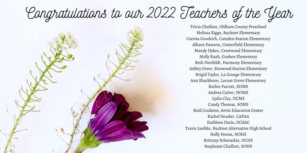 CAPAA_OCS's tweet photo. Congratulations to our own Mrs. Rachel Strader - CAPAA Teacher of the Year! https://t.co/eReICTCZrC