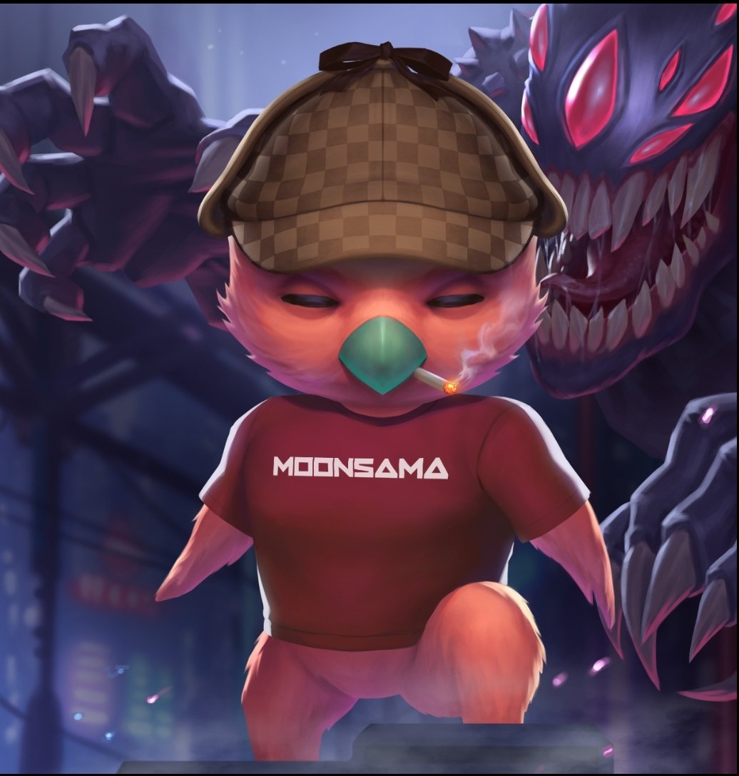 D0tSama's tweet photo. So happy with my #Moonsama 2.0 that I will giveaway a #Moonbrella 🌂 worth 40 $MOVR on May 12 2022

Just follow me, @MoonsamaNFT and @ExosamaNFT

RETWEET LIKE COMMENT with TAGGING 2 PEOPLE

#Web3 #NFT #Metaverse https://t.co/mXhv1kYFua