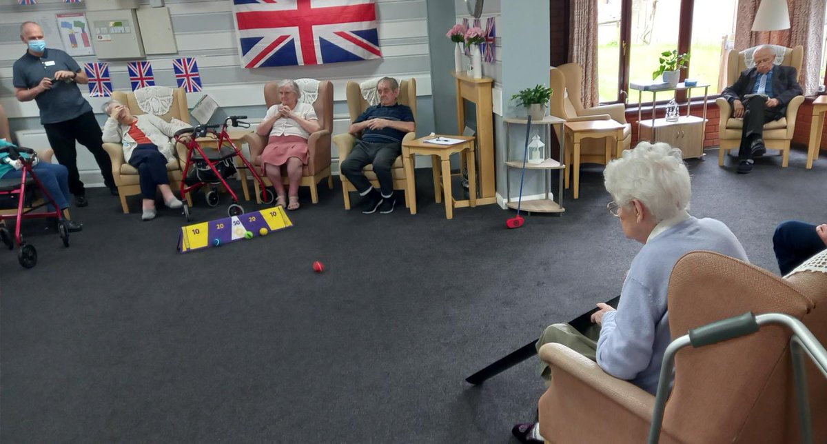 It was a great afternoon playing our adapted games this afternoon at Riverside House in Morpeth. Congratulations to the winner - Margaret.