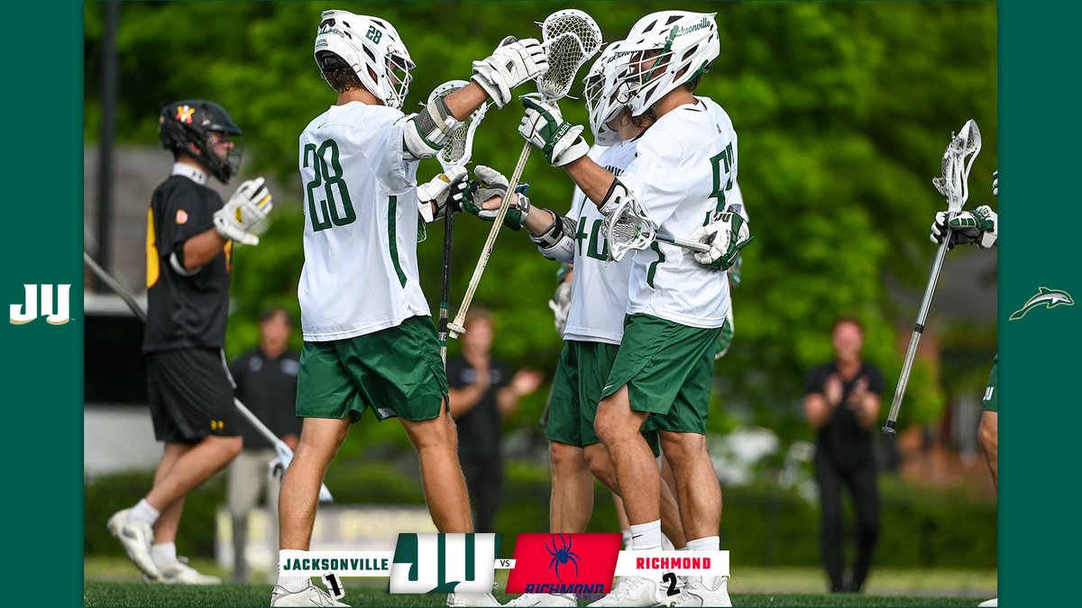 Championship Saturday. 

🆚 Richmond
📍 Vert Stadium | High Point, N.C. 
🕰️ 12 PM
📺 fal.cn/3ooO5
📊 fal.cn/3okp9

#JUPhinsUp x #WTD88