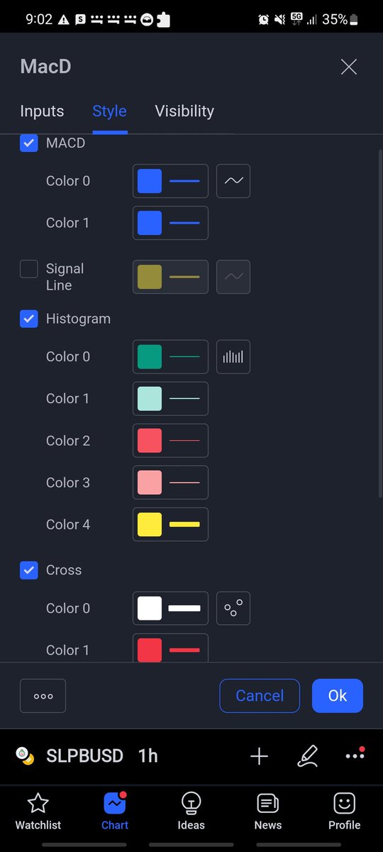 MACDWAVE's tweet photo. مؤشر
MACD MULTI-FRAME indicator
المقترح من الجميل @WvQ8 
يعطيك نقاط دخول وخروج بعد اكتمال #عكفة_الماكد وهذا الشي يعطيك موثوقيه وبأسعار متأخرة شوي ... مازال الربح مضمون.

فقط عدلت في إعدادات الألوان لتكون مطابقة للماكد الاصلي

شكرا لك م. عثمان https://t.co/yfo9p8shCG