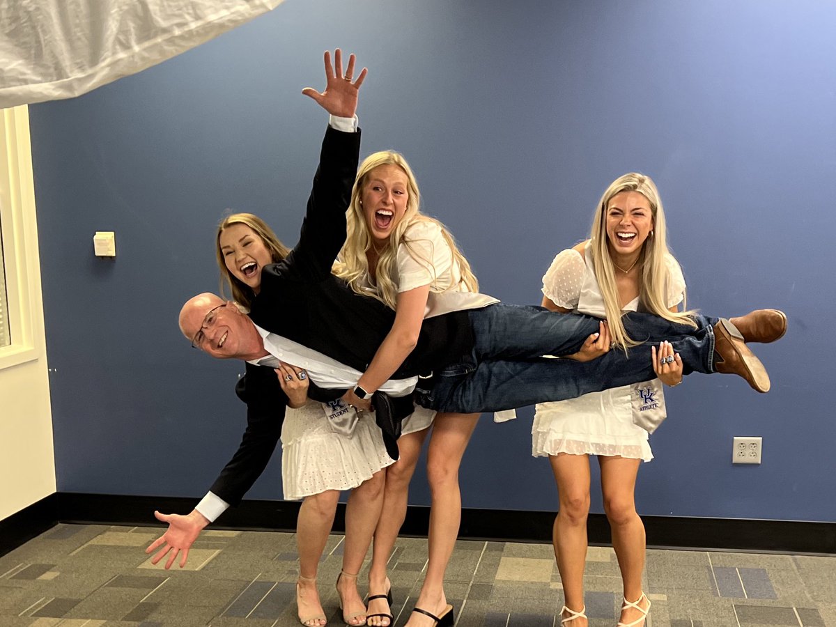 Congrats Cam, Alli, &amp; Lauren. We are this happy for you guys!!  😂. Go conquer your careers like you did the volleyball world for the last four years!