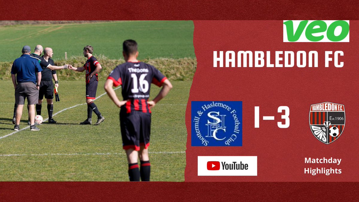 HambledonFC's tweet photo. Full match highlights from Wednesdays game at Badger Park are now online.
Head over to our YouTube page and don't forget to subscribe.
https://t.co/ZNeFOdqR77
#matchhighlights #coyds #hambledonfc #scilw https://t.co/Th3bH5PQwT