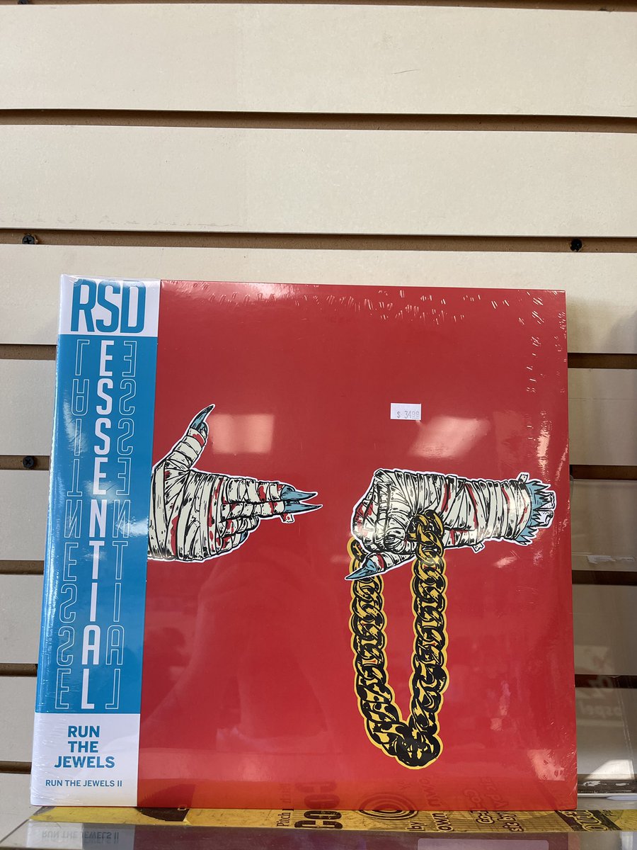 ozrecordsonline's tweet photo. Got this new RSD Essential release out today from Run the Jewels on splatter vinyl 💧 https://t.co/020jDArs2Y