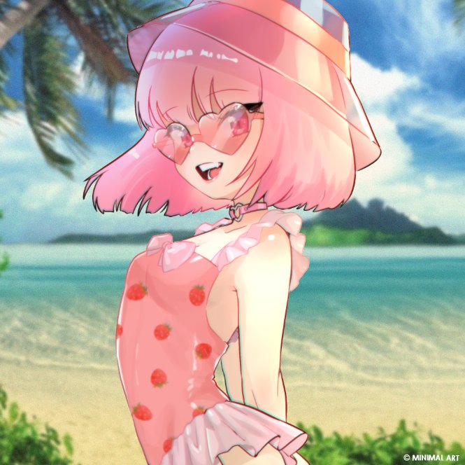 Min_imalArt's tweet photo. Cool for the summer 🏖️☀️ 
https://t.co/ib1ogGQped
#ENVtubers #ArtistOnTwitter #summertime #Beach https://t.co/n8jGfAVEaE