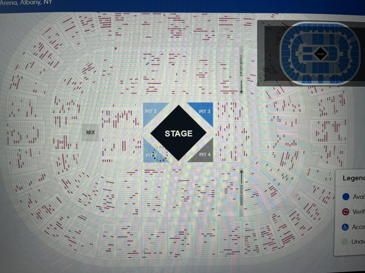 steeeena's tweet photo. @Ticketmaster basically locked out any actual fan that wanted tickets - @lukecombs went on sale this morning and the ENTIRE map is now resale. Ticketmaster really needs to get it together https://t.co/VlcLGFVOyB