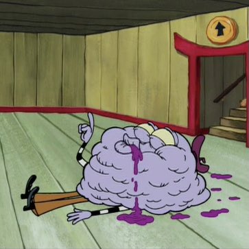 KyleTheG's tweet photo. Remembering the Spongebob character who was literally a French Tickler that was defeated by being “filled with jelly” 🤔 https://t.co/XyZYAPsesY