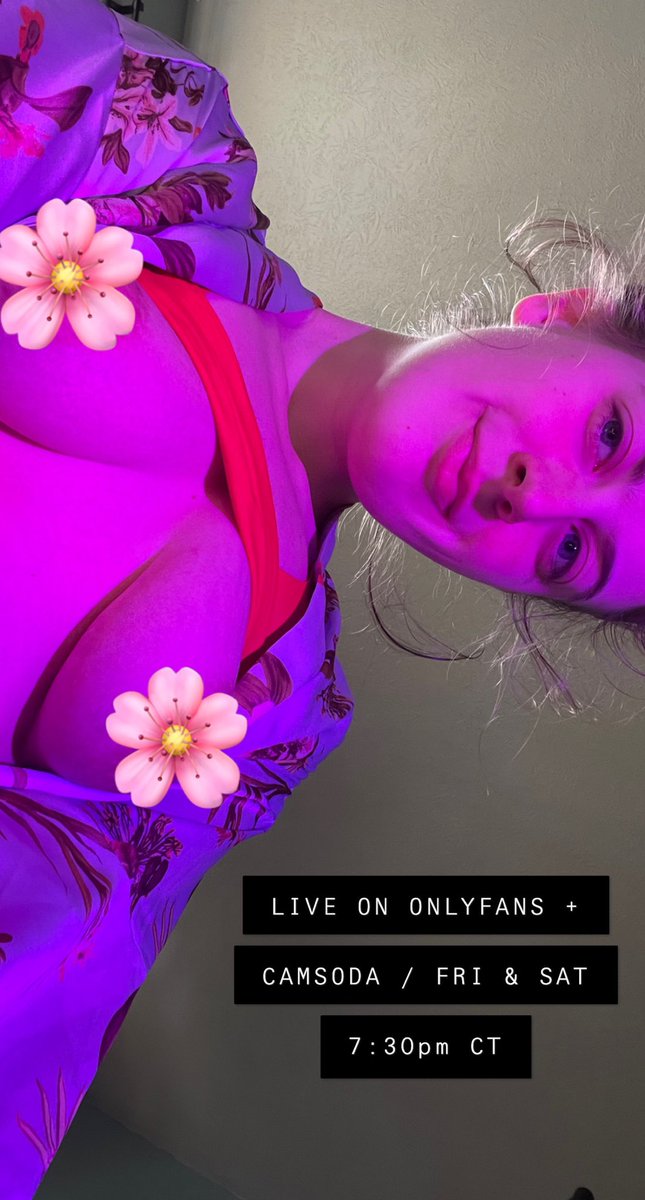 0nlysagee's tweet photo. LIVE ON OF &amp; CAMSODA 7:30pm CT!💻🍑💦 Don’t miss it!
https://t.co/ZNBTfxwhf5 🤓 https://t.co/TfAf3udspP