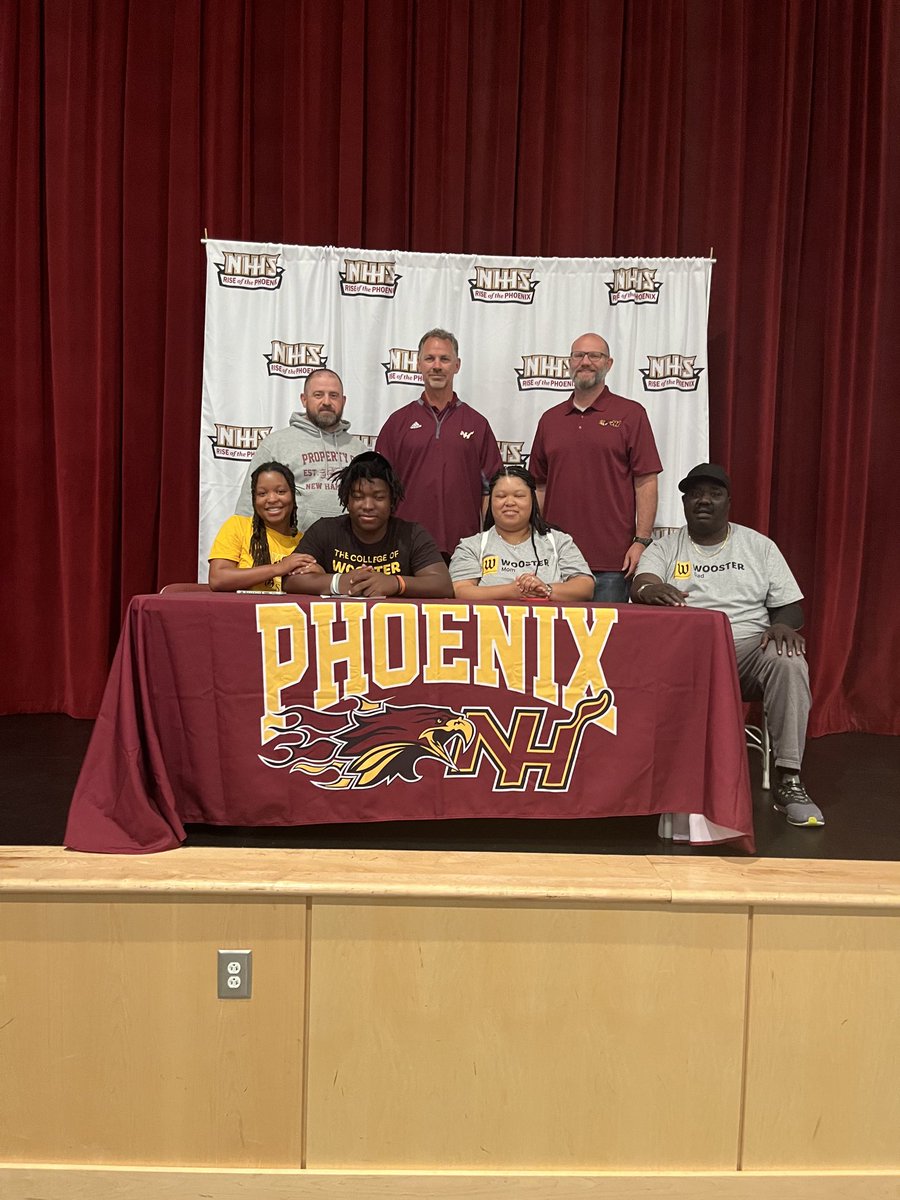hockman13's tweet photo. Congratulations to Rodney Wade! Heading to the College of Wooster Ohio. Dreams coming true at NHHS. Brings total to 10 young men heading to college to play ball from class of 22 https://t.co/pFNxyiXQVf