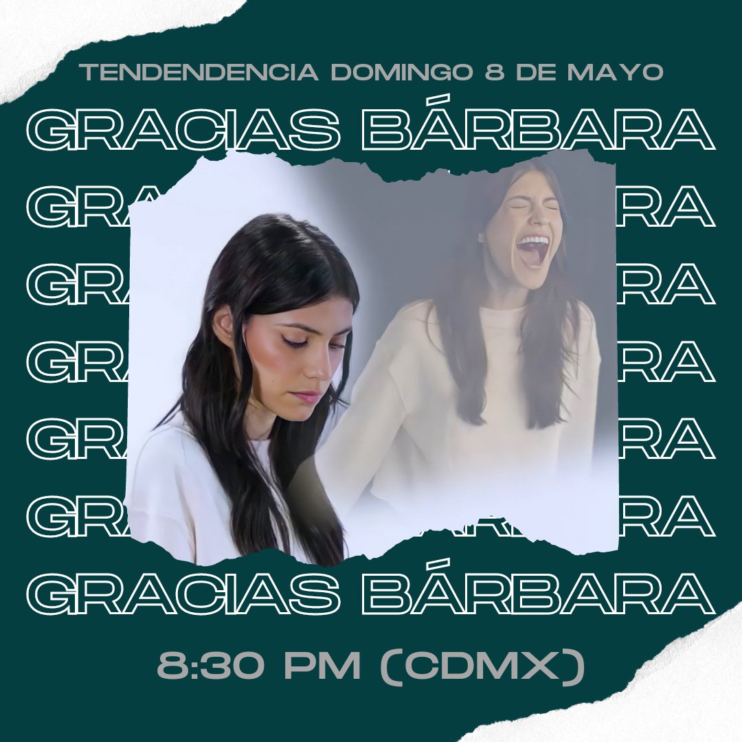 BarbaraLpzArmy's tweet photo. 🚨| Este domingo, para conmemorar el cierre de temporada de #PruebaPerfecta, realizaremos una tendencia usando la frase "GRACIAS BÁRBARA", también para agradecerle a @barbara_lopez21 por todas estas semanas en el teatro con sus dos obras ♥️ https://t.co/Cf7ANpev4x