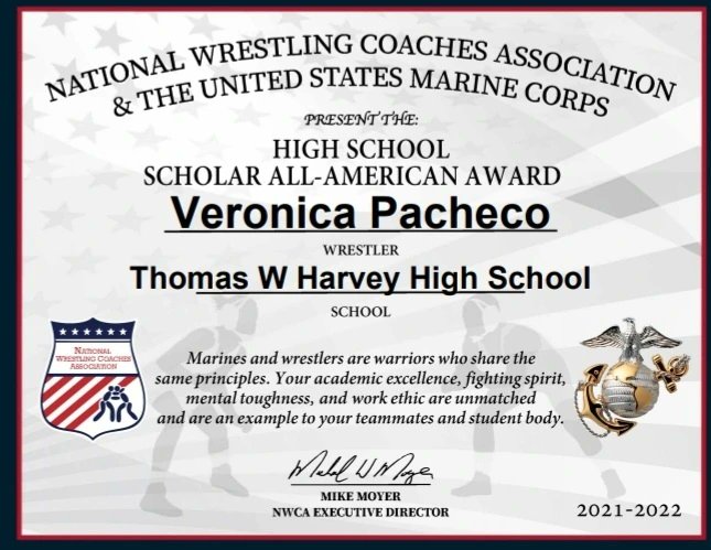 Congratulations to Veronica Pacheco, Liezett Garay and Charles Swietlik for making the National Wrestling Coaches Association- Academic All American list!!! @gooooooraiders <a href="/HeritageRaiders/">Heritage Red Raiders</a> <a href="/pclsdistrict/">Painesville City Local Schools</a> <a href="/alz_pc_genius/">AlzT 🥊</a> #HHS