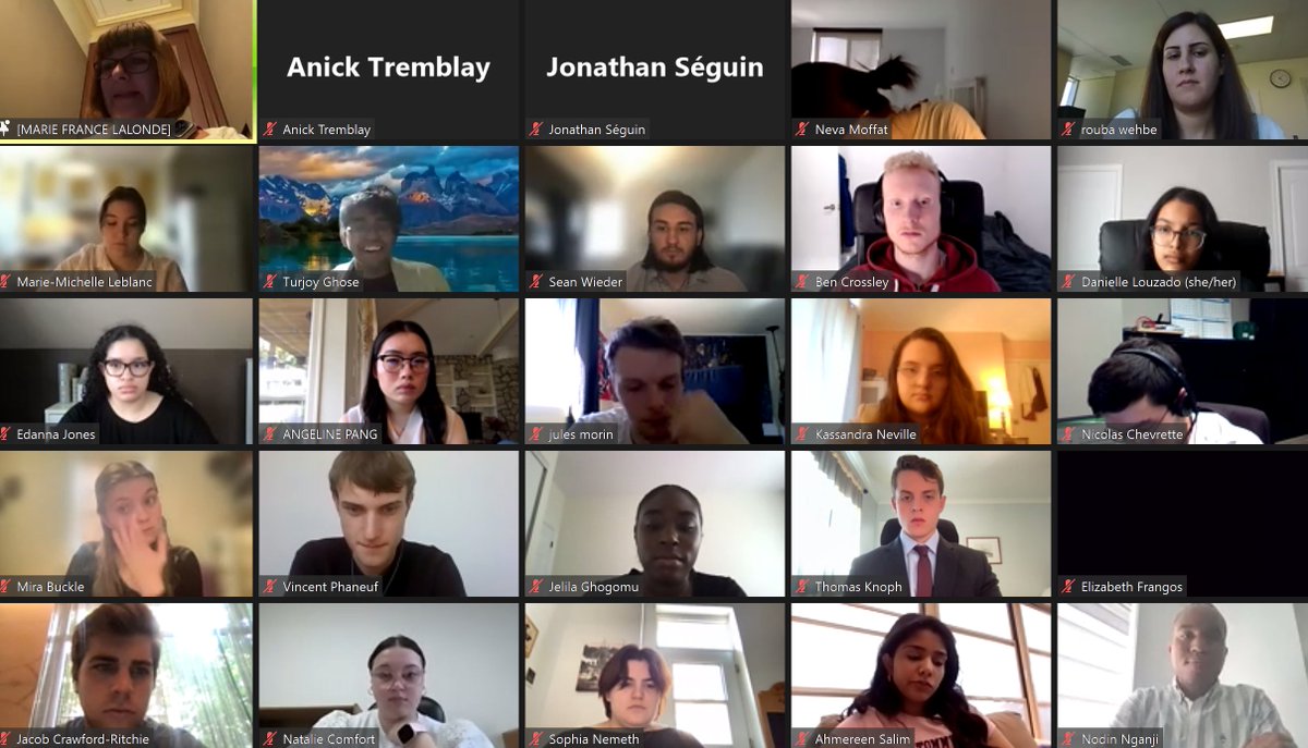 mflalonde's tweet photo. Pleased to speak to this years #SummerLeadershipProgram cohort, including Jelila and Nodin that will be joining my team this summer! Un plaisir de discuté avec la cohorte de 2022 #Orléans https://t.co/32OBC4bNnF