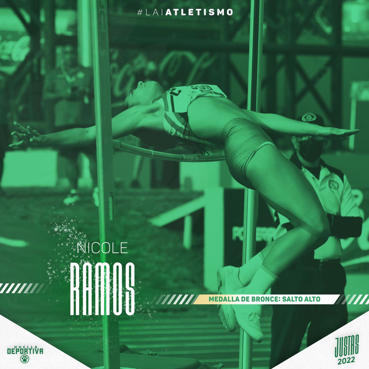DeportivaHuella's tweet photo. ¡Saltando hacia el Bronce! 🥉

La Juana Nicole Ramos de la @uprm obtiene la Medalla de Bronce en el evento de Salto Alto donde realizó la altura de:

📍: 1.50m 

¡EL CO-LE-GIO! 🗣 https://t.co/cZlAM6bgU0