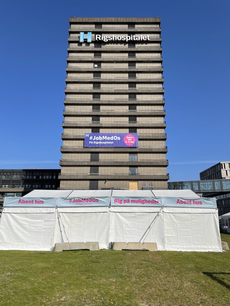 susannepouRH's tweet photo. Vi er klar igen til Åbent Hus på Riget i morgen fra 10 - 16. Håber vi ses. Måske har vi det job du søger #JobMedOs #Rigshospitalet #regionhovedstaden https://t.co/zzWHj20ram