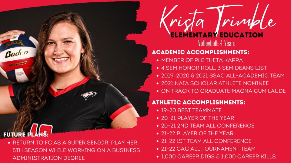 We are so proud of <a href="/ktrimble02/">Krista Trimble</a>!! We are so happy you’ll be a super senior!! Congratulations!!
